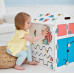 Activity Board Domeček Montessori natural white