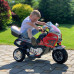Dětská elektrická motorka Baby Mix RACER červeno-černá