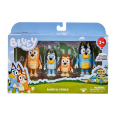 BLUEY Rodinka 4 figurky