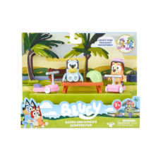 BLUEY Bluey & Bingo Scooter Fun, Zábava na koloběžce