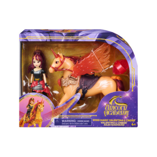 Unicorn Academy Kouzelná křídla Cinder & Valentina 11cm TV Unicorn Academy Kouzelná křídla Cinder & Valentina 11cm TV