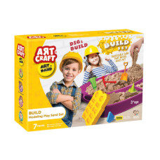 ART CRAFT kinetický písek budovatelská sada 600gr
