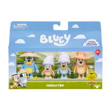 BLUEY Rodinný výlet 4 figurky