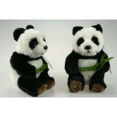 Plyš Panda s listem 18 cm