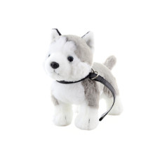 Plyš Husky s vodítkem 25 cm ECO-FRIENDLY
