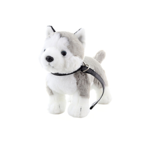 Plyš Husky s vodítkem 25 cm ECO-FRIENDLY Plyš Husky s vodítkem 25 cm ECO-FRIENDLY