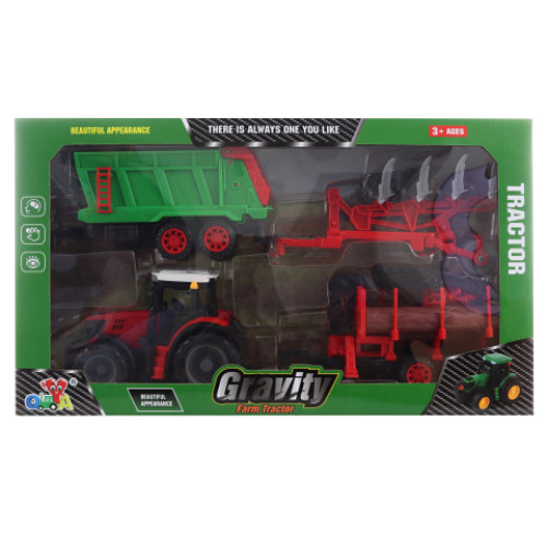 Traktor sada s přívěsy Traktor sada s přívěsy
