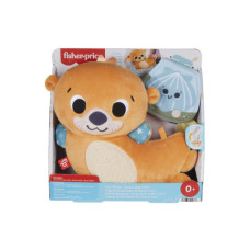 Fisher Price Plyšová vydra s knížkou HXG96