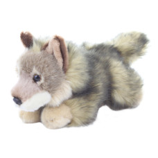 Plyš kojot ležící 25 cm ECO-FRIENDLY