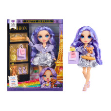 Rainbow High Fashion panenka v Paříži - Violet TV
