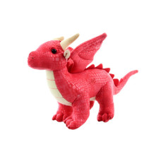 Plyš drak červený 20 cm ECO-FRIENDLY