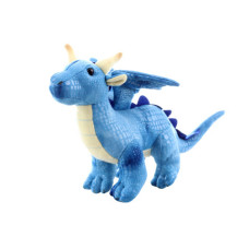 Plyš drak modrý 20 cm ECO-FRIENDLY