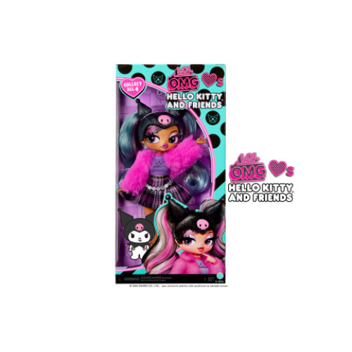 L.O.L. Surprise! OMG Velká ségra jako Hello Kitty - Kuromi L.O.L. Surprise! OMG Velká ségra jako Hello Kitty - Kuromi
