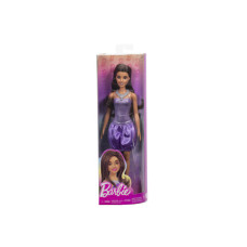 Barbie modelka - fialové šaty s balonovou sukní HYT92
