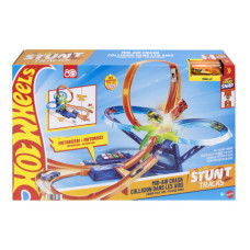 Hot Wheels Stunt tracks Srážka ve vzduchu dráha JFD12 TV