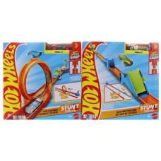 Hot wheels Stunt tracks dráha s kaskadérskými prvky  JHK76