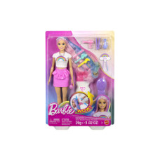 Barbie Panenka Duhové vlasy s třpytivým stylingem JJP07