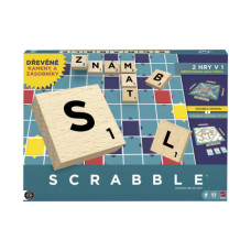 Scrabble Dřevěná edice CZ JLJ68