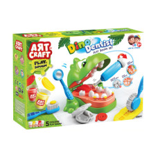 ART CRAFT sada na modelování dino zubař 280gr