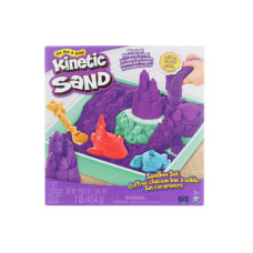 Kinetic Sand Krabice Tekutého Písku s Podložkou Fialová
