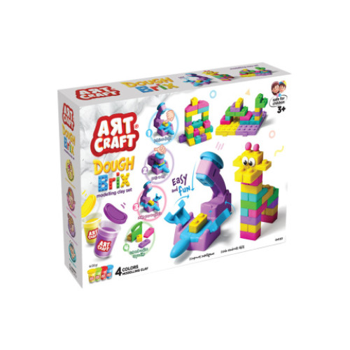 ART CRAFT sada na modelování kostky 400gr ART CRAFT sada na modelování kostky 400gr