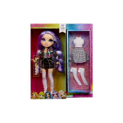 Rainbow High Style panenka - Violet Rainbow High Style panenka - Violet