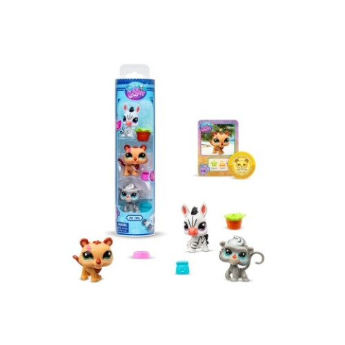 Littlest Pet Shop 3 figurky - 3 druhy Littlest Pet Shop 3 figurky - 3 druhy