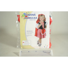 Šaty Karkulka 92-104 cm