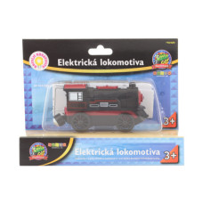 Vláčky Max - Elektrická lokomotiva černá