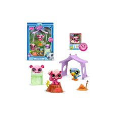 Littlest Pet Shop 3 figurky Kempování