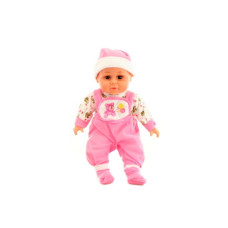 Miminko zvukové 30 cm růžový obleček