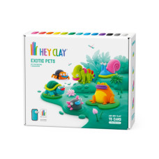 HEY CLAY Kreativní sada - exotická zvířata