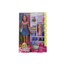 Barbie Panenka a stylové boty FVJ42