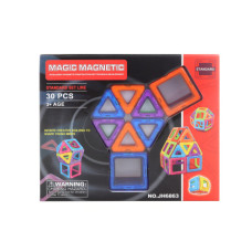 Magnetická stavebnice 30 ks