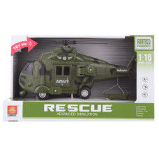 Vojenská helikoptéra baterie