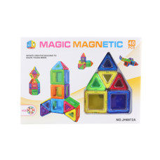 Magnetická stavebnice 40 ks