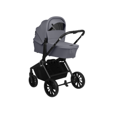 Lionelo Mika Plus 3v1 Grey Stone — Multifunkční kočárek s autosedačkou