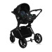 Lionelo Mika Plus 3v1 Black Onyx — Multifunkční kočárek s autosedačkou