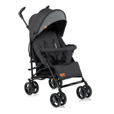 Lionelo Irma Black/Dark Grey — Sportovní kočárek