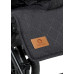 Lionelo Irma Black/Dark Grey — Sportovní kočárek