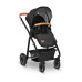 Lionelo Amber 3v1 Grey Graphite — Multifunkční kočárek s autosedačkou