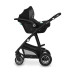 Lionelo Bianka 3v1 Black Onyx — Multifunkční kočárek s autosedačkou