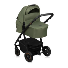 Lionelo Amber Plus 3 v 1 Green Forest — Multifunkční kočárek s autosedačkou