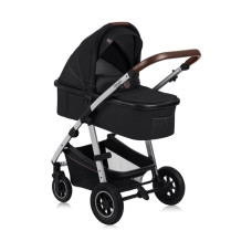Lionelo Amber 2v1 Black Silver — Multifunkční kočárek