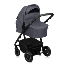 Lionelo Amber Plus 2 v 1 Grey Graphite — Multifunkční kočárek