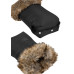Lionelo Handmuff Black — Rukávníky ke kočárku