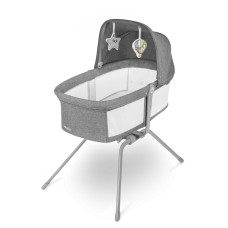 Lionelo Malin Grey Stone — Cestovní postýlka