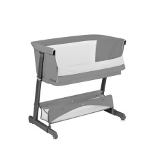 Lionelo Thomi Plus 5 v 1 Grey Concrete — Dětská postýlka 5 v 1