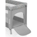 Lionelo Stefi Grey Concrete Multicolor — Cestovní postýlka