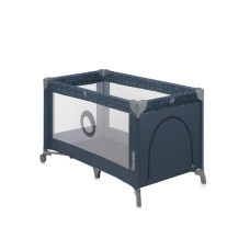 Lionelo Stefi Blue Grey — Cestovní postýlka
